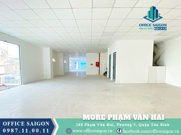 Diện tích toà nhà More Phạm Văn Hai Quận Tân Bình