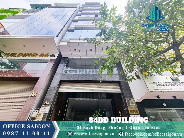 Vị trí tòa nhà 84 Bạch Đằng Building