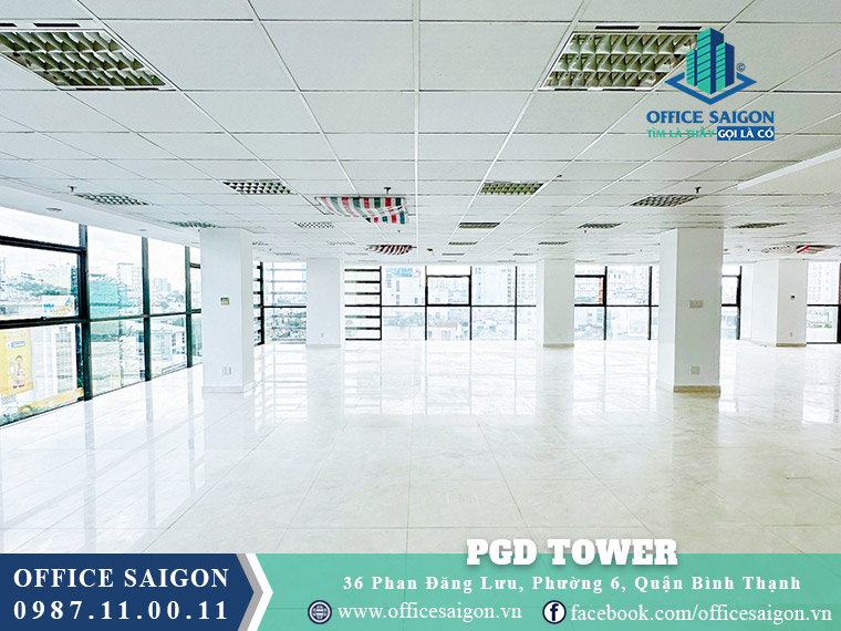 Mặt bằng toà nhà PGD Tower