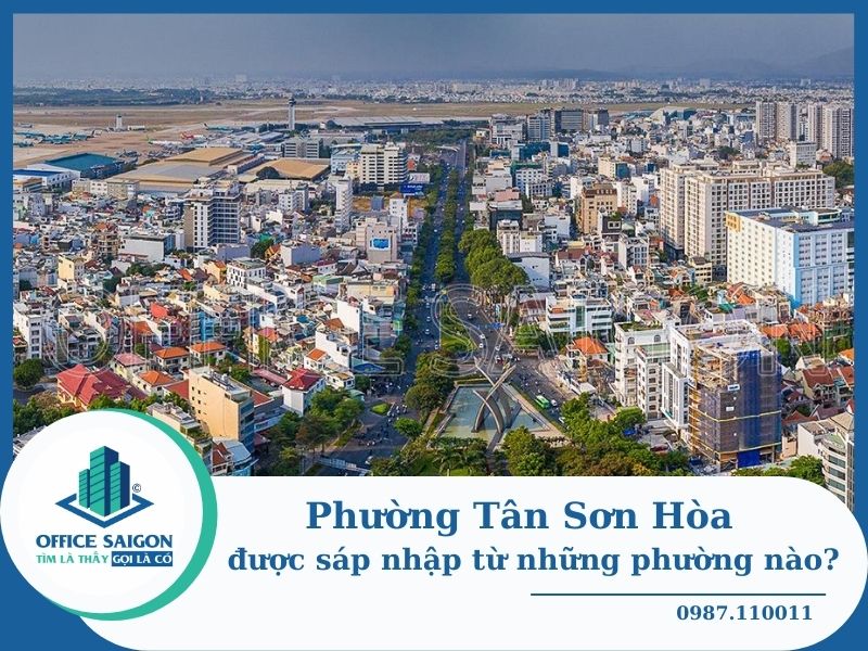 Phường Tân Sơn Hòa được sáp nhập từ những phường nào?
