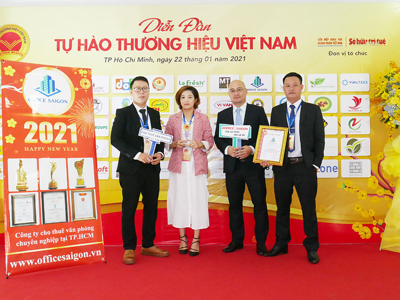 Office Saigon vinh dự nhận giải thưởng Thương Hiệu Bất Động Sản số 1
