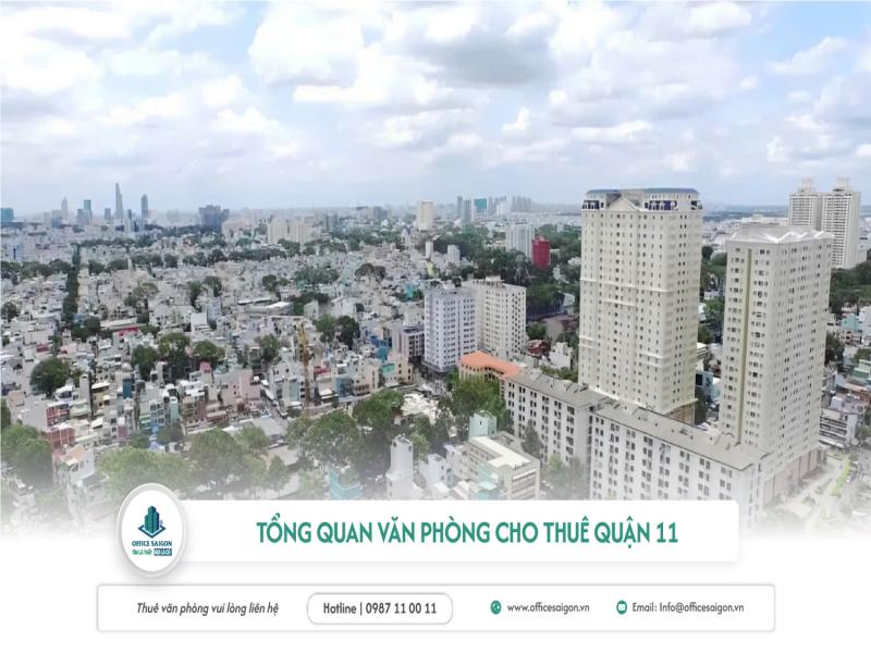 Văn phòng cho thuê quận 11 - Ưu đãi ngay 30% giá thuê!