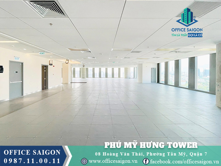 Mặt bằng cho thuê toà nhà Phú Mỹ Hưng Tower Quận 7