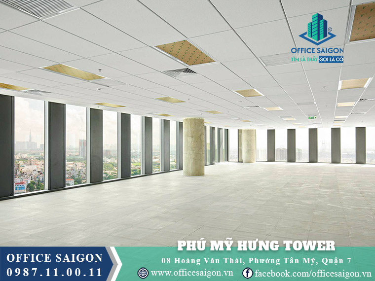 Mặt bằng cho thuê toà nhà Phú Mỹ Hưng Tower Quận 7