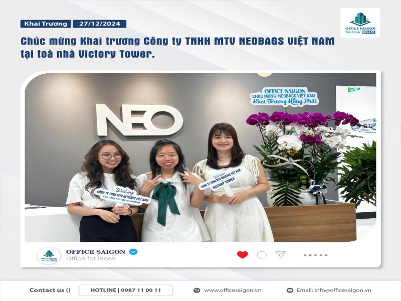 Khai trương công ty NEOBAGS Việt Nam