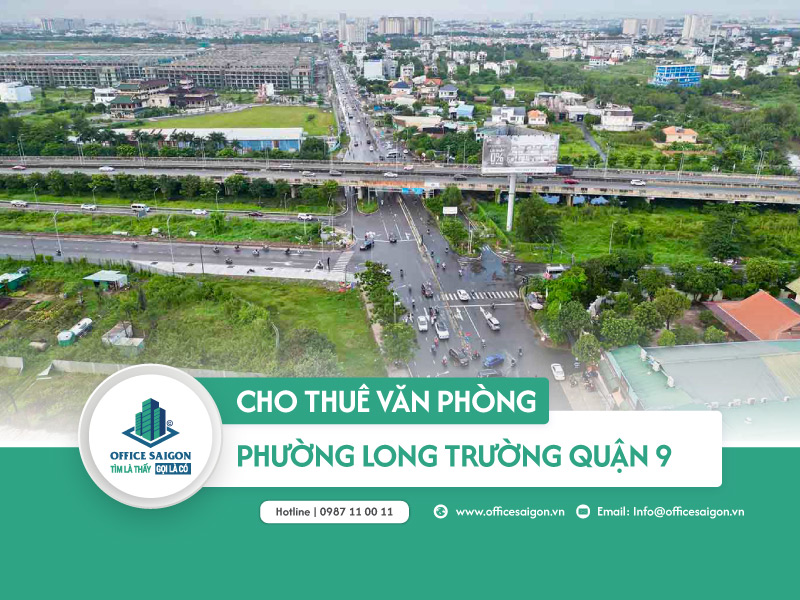 Cho thuê văn phòng phường Long Trường quận 9