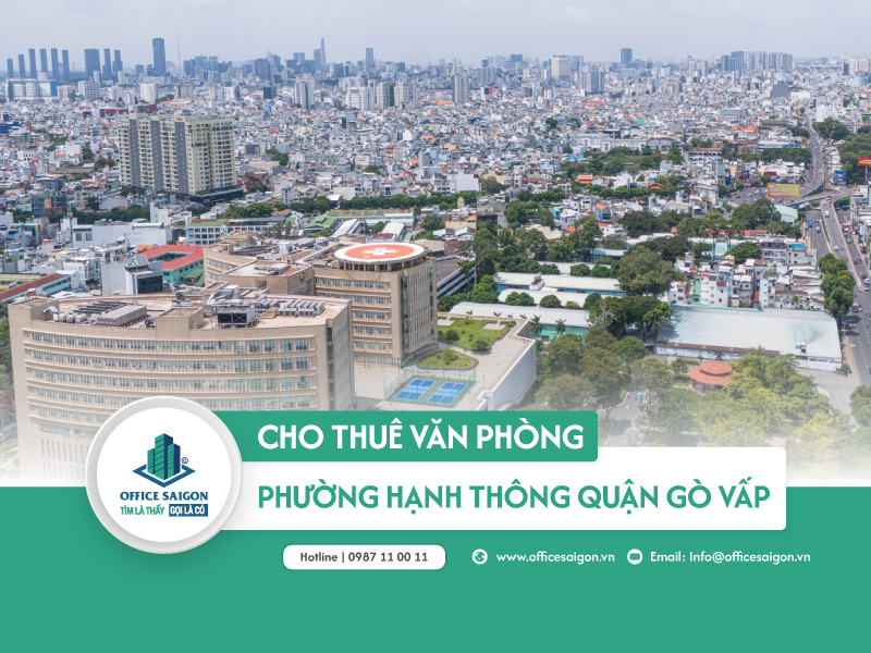 Cho thuê văn phòng phường Hạnh Thông quận 11