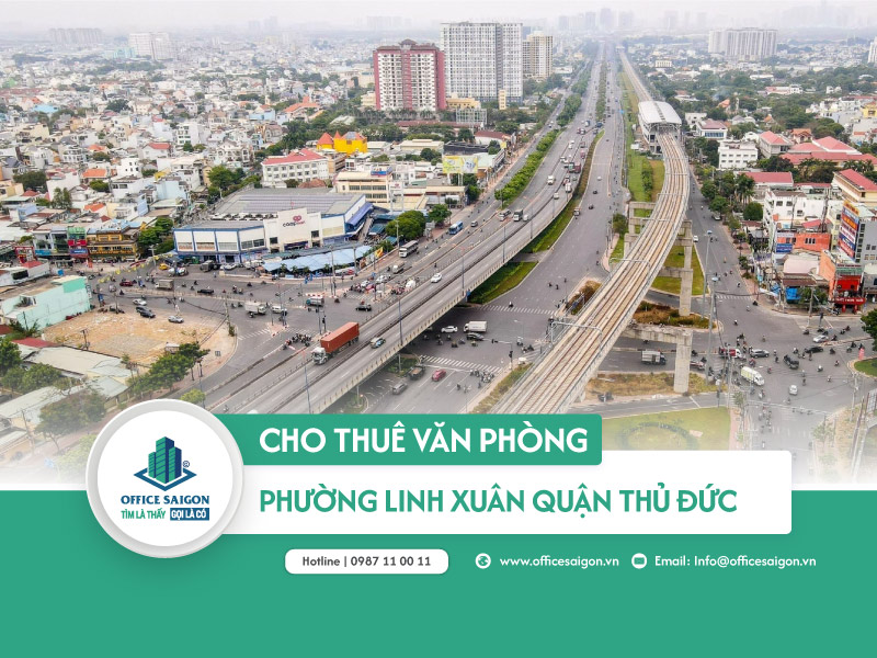 Cho thuê văn phòng phường Linh Xuân mới
