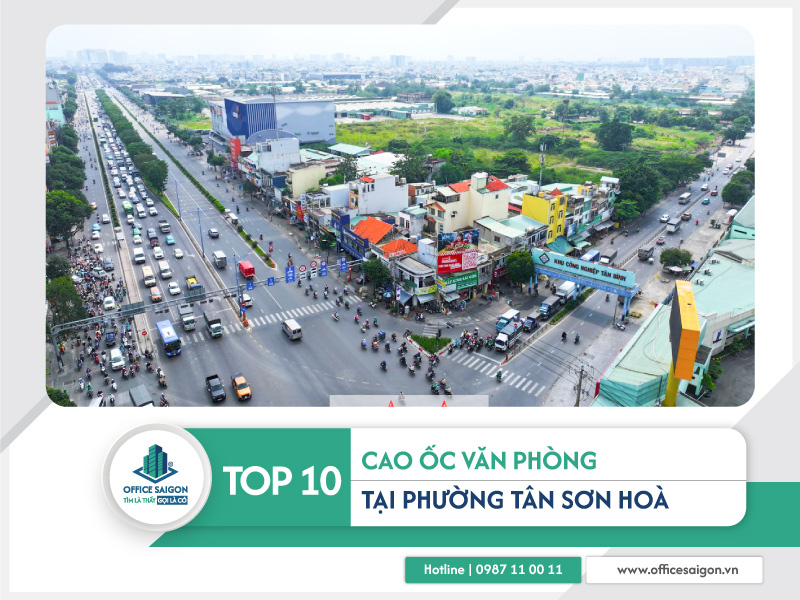 Top 10 cao ốc cho thuê văn phòng Phường Tân Sơn Hòa