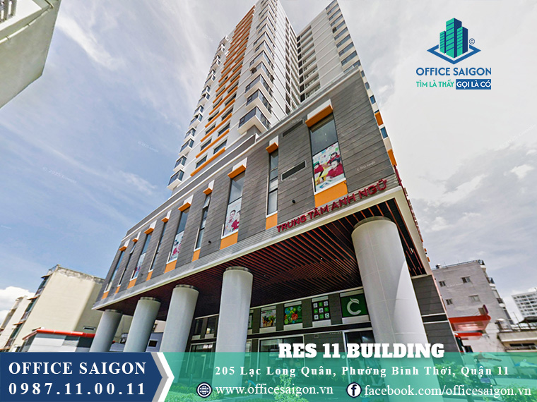 Cạnh bên văn phòng cho thuê Res 11 Building