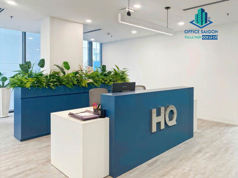 Lễ tân văn phòng trọn gói HQ Regus - Enterprise tower