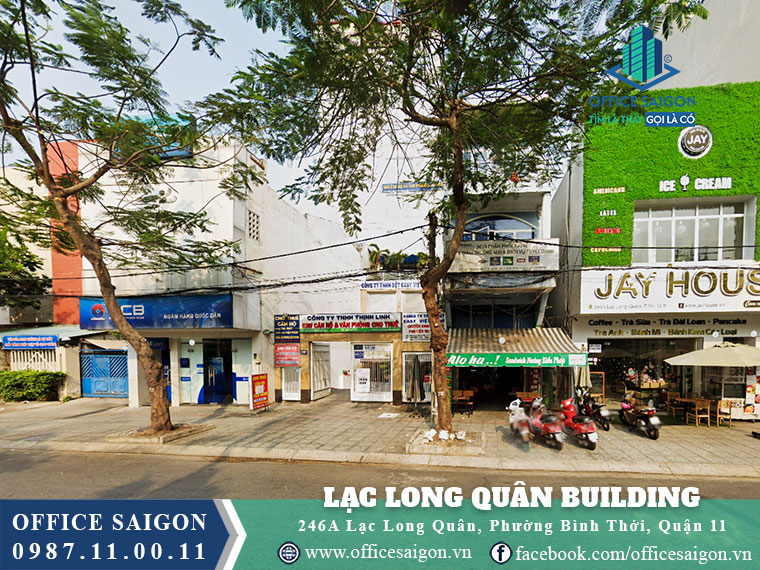 văn phòng cho thuê Lạc Long Quân Building