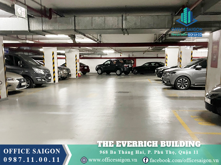 Tầng hầm văn phòng cho thuê The Everrich Building