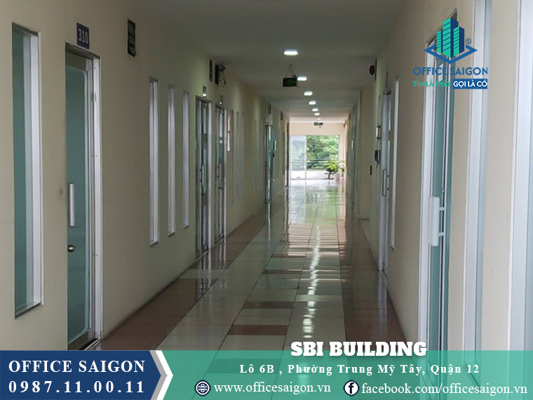 Hành lang tại SBI Building