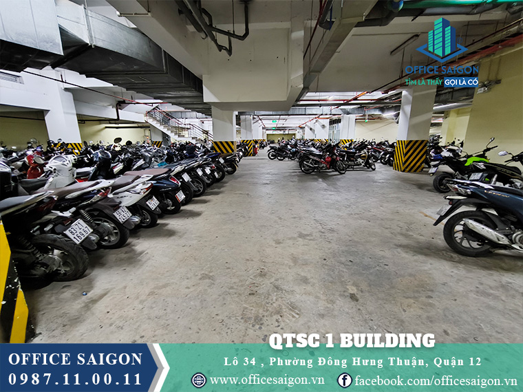 Hầm giữ xe QTSC Building
