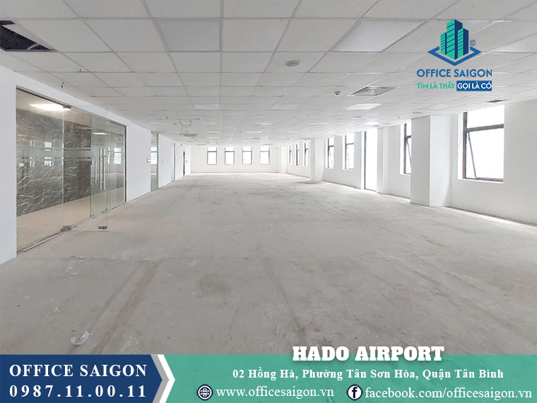 Mặt bằng toà nhà Hado AirPort Building quận Tân Bình
