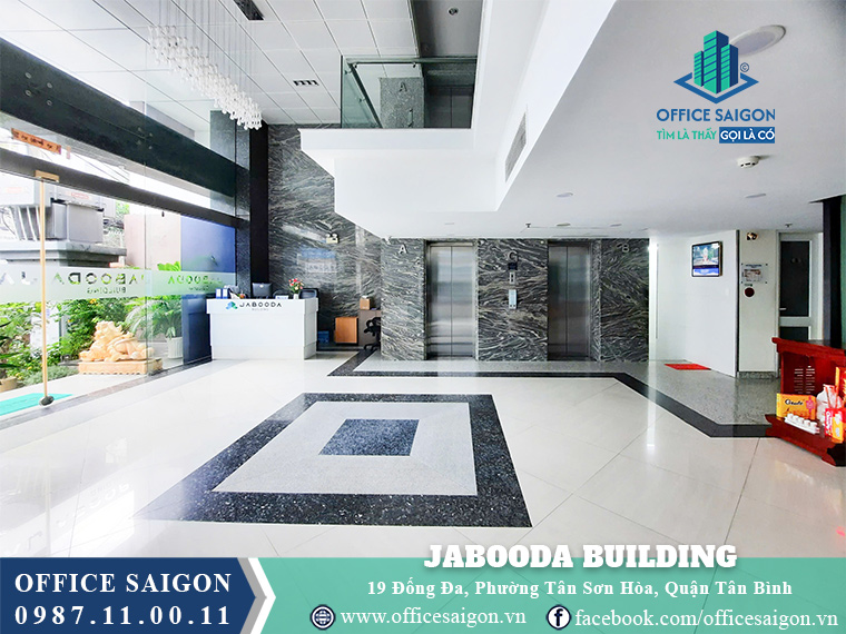 Lễ tân tòa nhà Jabooda Building Quận Tân Bình