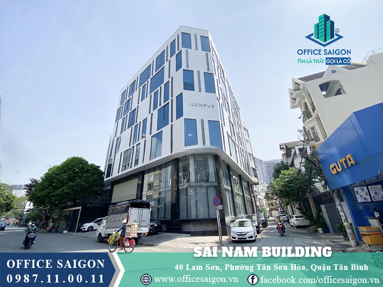 Tổng quan văn phòng cho thuê tại toà nhà Sài Nam Quận Tân Bình