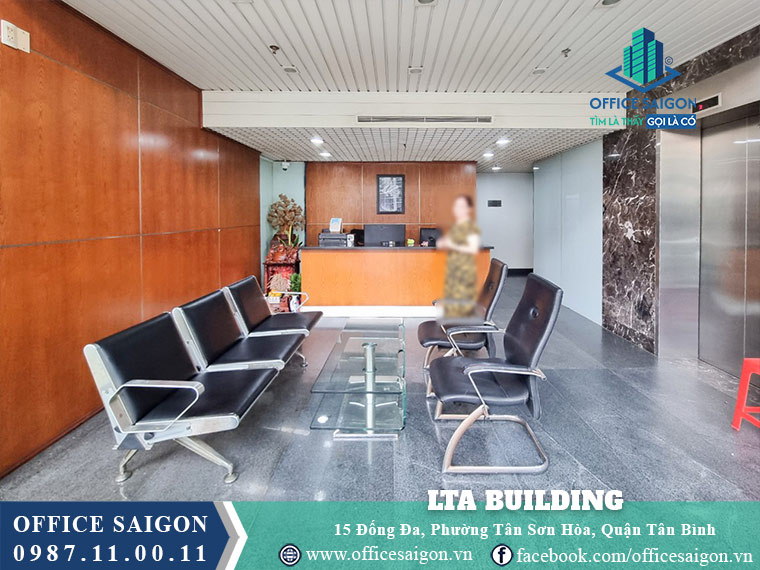 Lễ tân tòa nhà LTA Building Đống Đa Quận Tân Bình