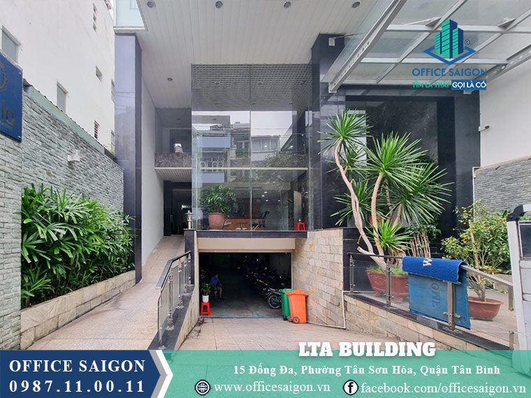 Lối vào tòa nhà LTA Building Đống Đa Quận Tân Bình