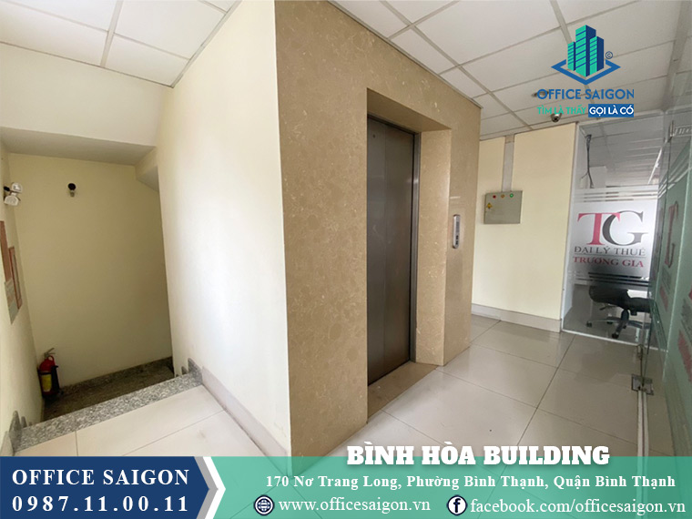 Thang máy tòa nhà Bình Hòa Building Quận Bình Thạnh