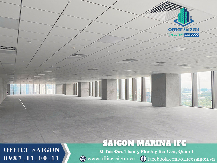 Diện tích toà nhà Marina Central Tower đường Tôn Đức Thắng Quận 1