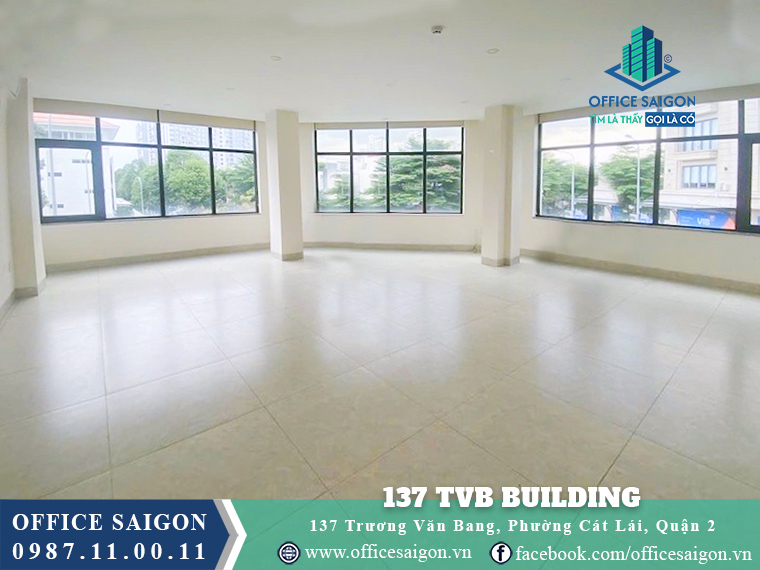 Mặt bằng trống tại 137 TVB Building