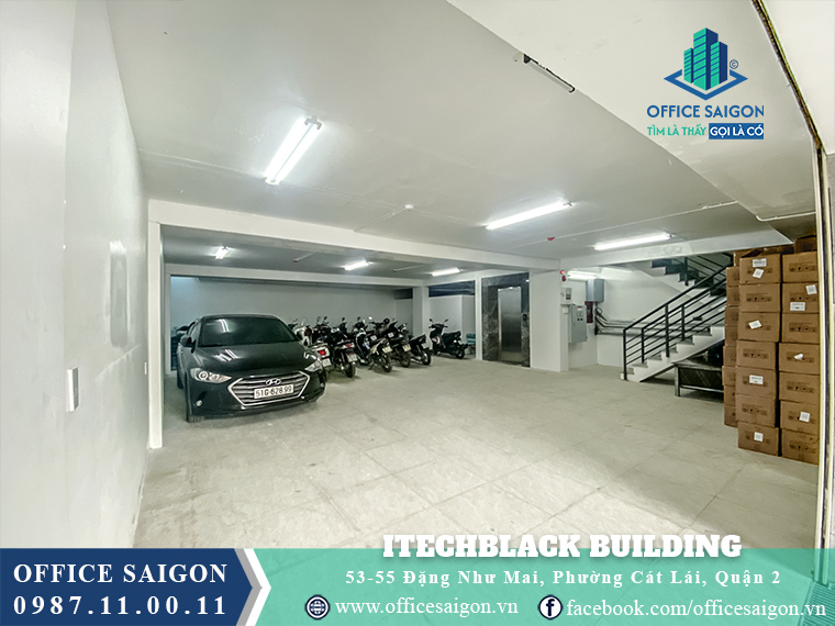 Tầng hầm giữ xe iTechBlack Building