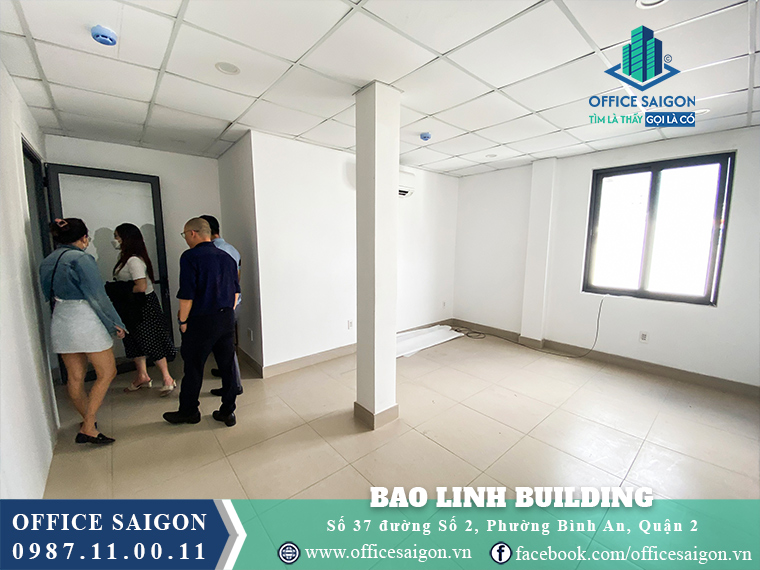 Mặt bằng trống tại Bảo Linh Building