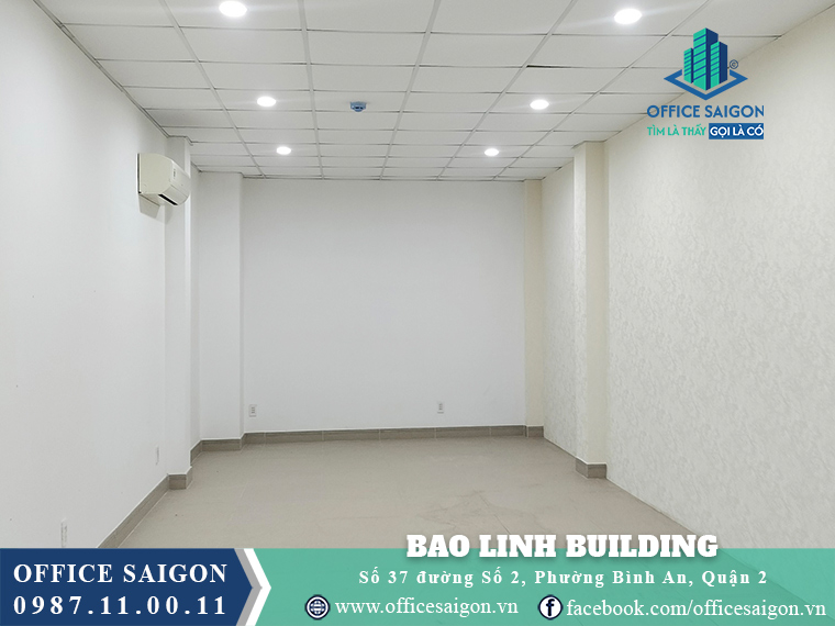 Mặt bằng trống tại Bảo Linh Building