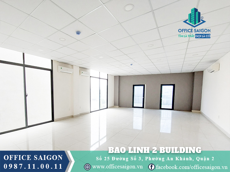 Mặt bằng trống tại Bảo Linh Building