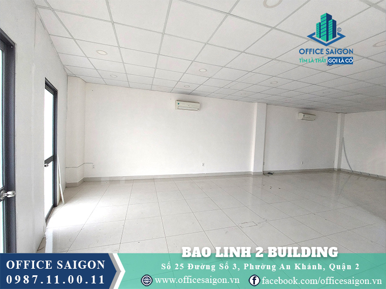 Mặt bằng trống tại Bảo Linh Building