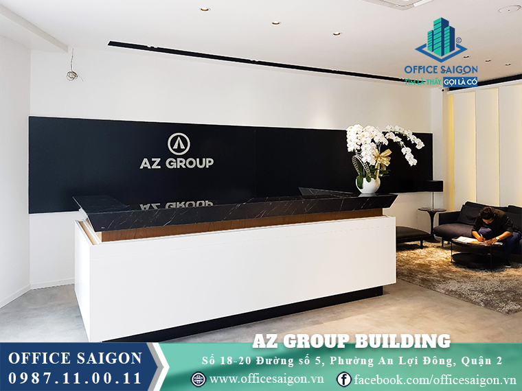 Lễ tân AZ Group Building