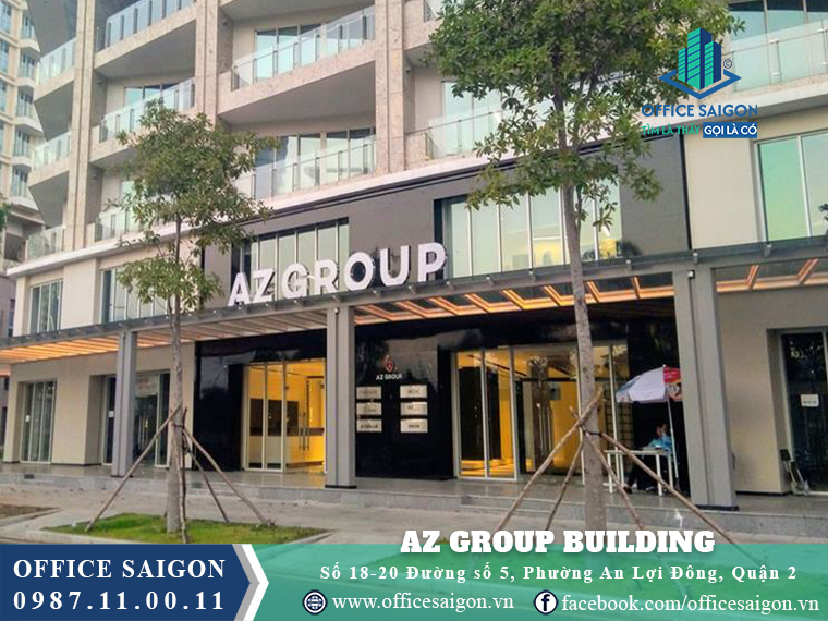 Mặt tiền AZ Group Building