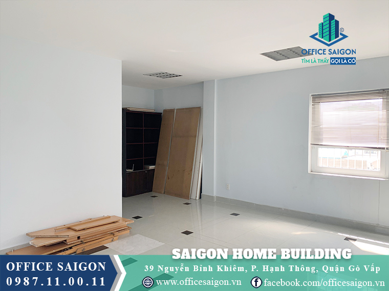 Mặt bằng trống tại Saigon Home Building