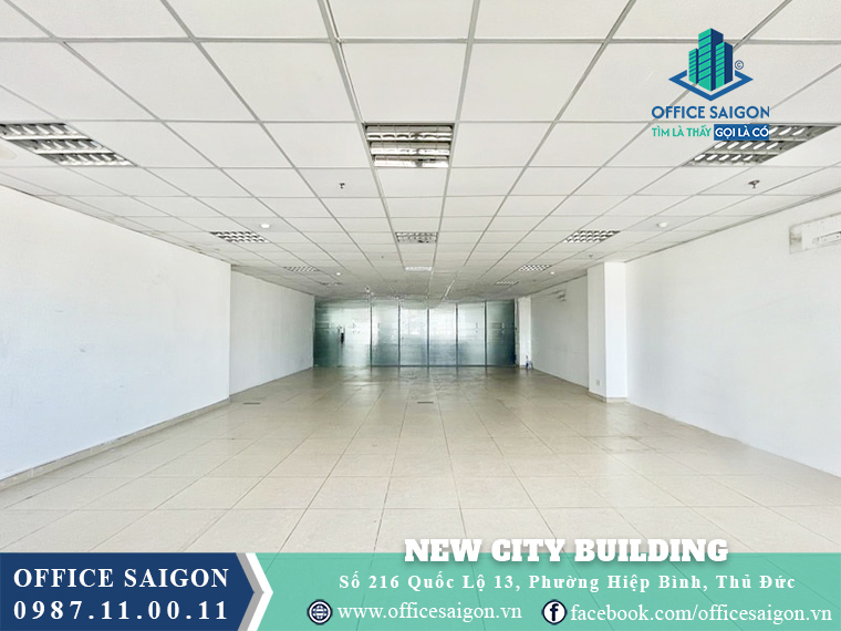 Mặt bằng trống tại New City Building