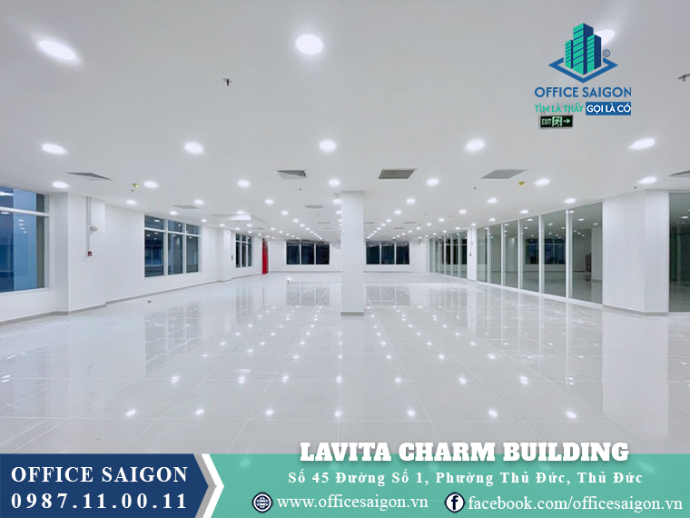 Mặt bằng trống Lavita Charm