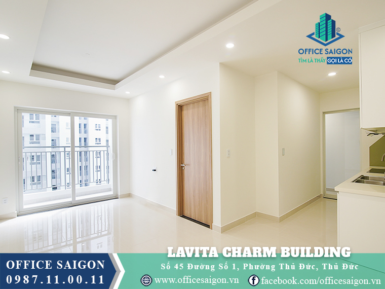 Mặt bằng trống Lavita Charm