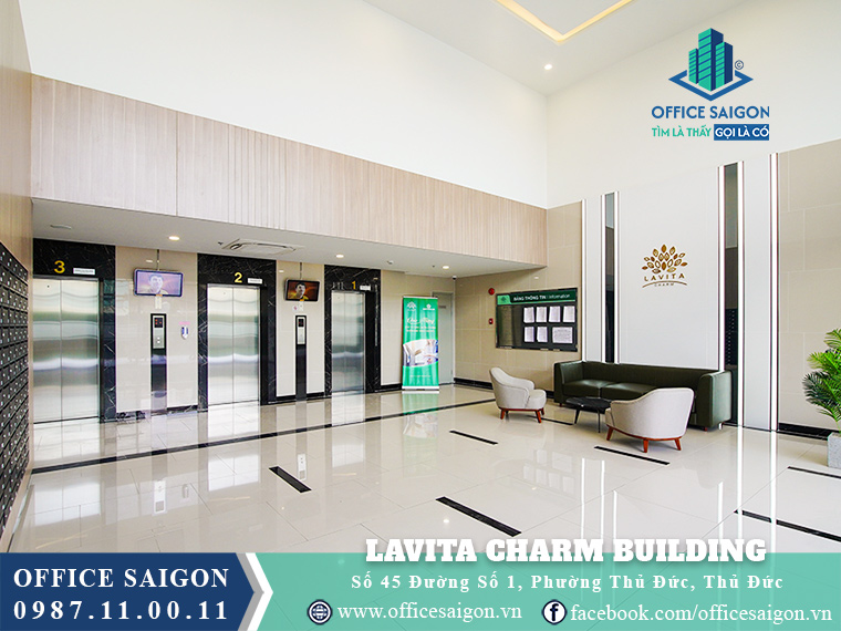 Sảnh lễ tân Lavita Charm