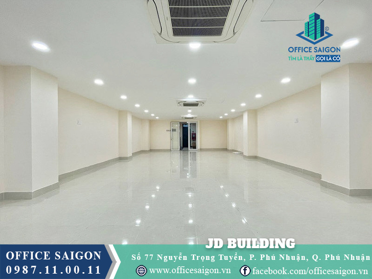 Mặt bằng trống tại JD Building