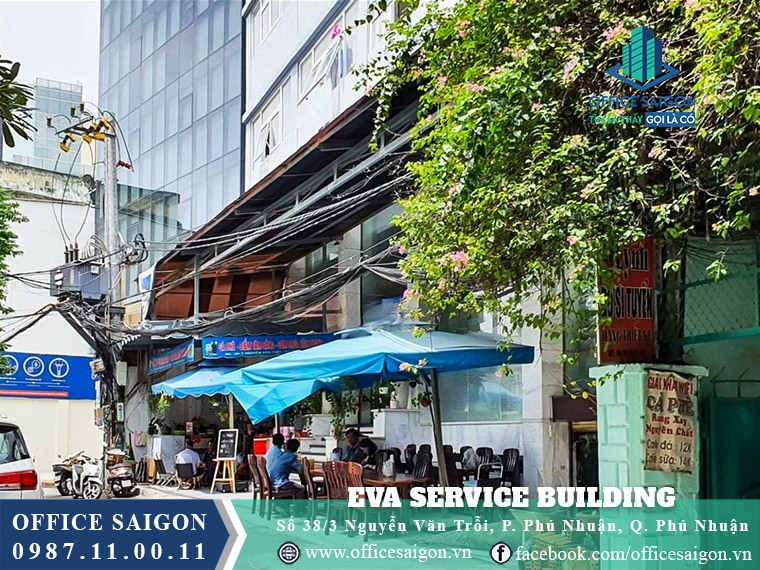 Mặt tiền Eva Service Building