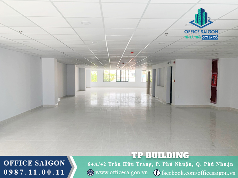 mặt bằng trống tại TP Building