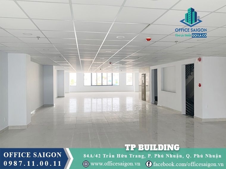 mặt bằng trống tại TP Building
