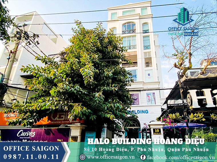 Vị trí Toà nhà Halo Building Hoàng Diệu