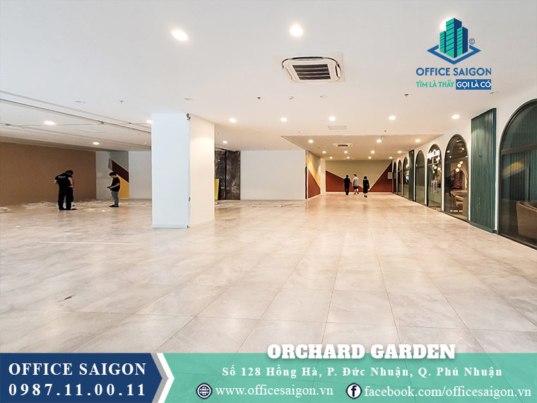 Mạt bằng trống tại Orchard Garden