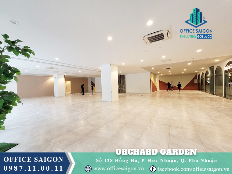 Mạt bằng trống tại Orchard Garden