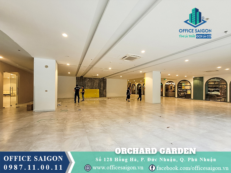 Mạt bằng trống tại Orchard Garden