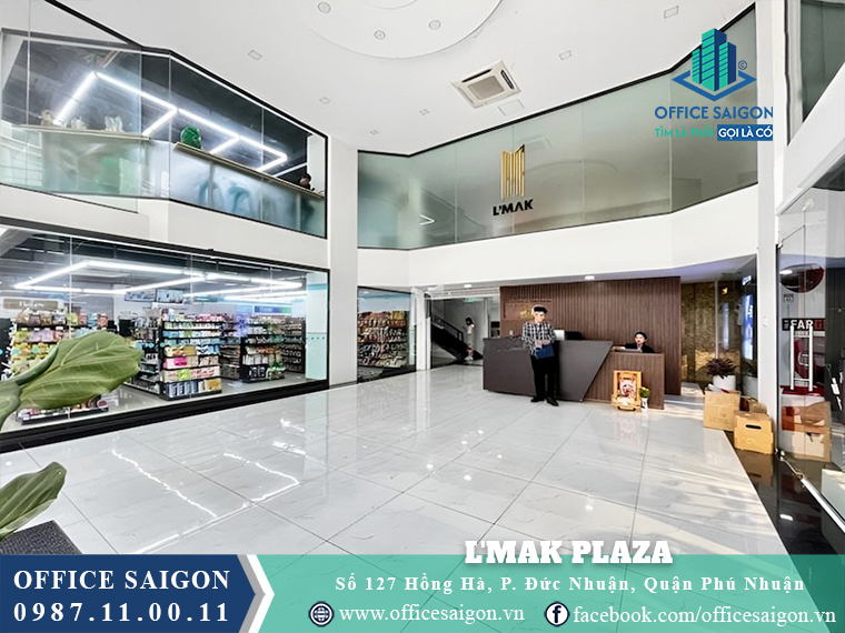 Sảnh tầng trệt L'Mak Plaza
