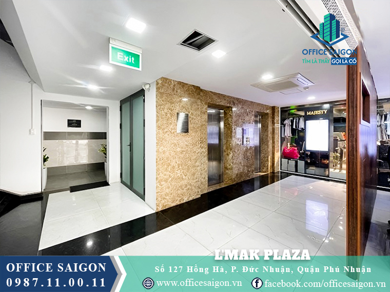Sảnh thang máy L'Mak Plaza