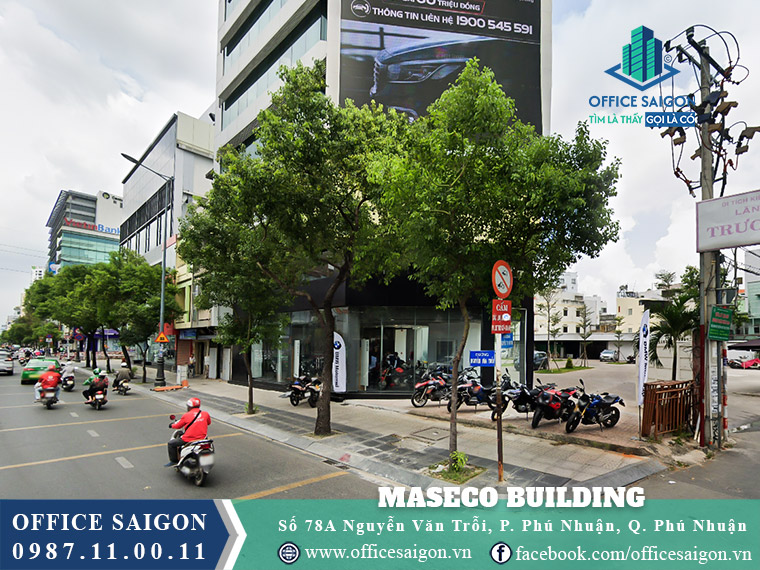 Mặt tiền Maseco Building